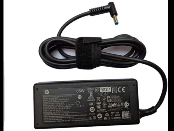 Hp 65W blue Pin Laptop Charger ( refurbished) - Image 6